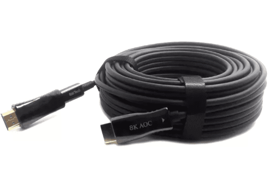 كابل ألياف بصرية أحادي الاتجاه للتمديد HDMI 20M v2.1 8K FiberOptic