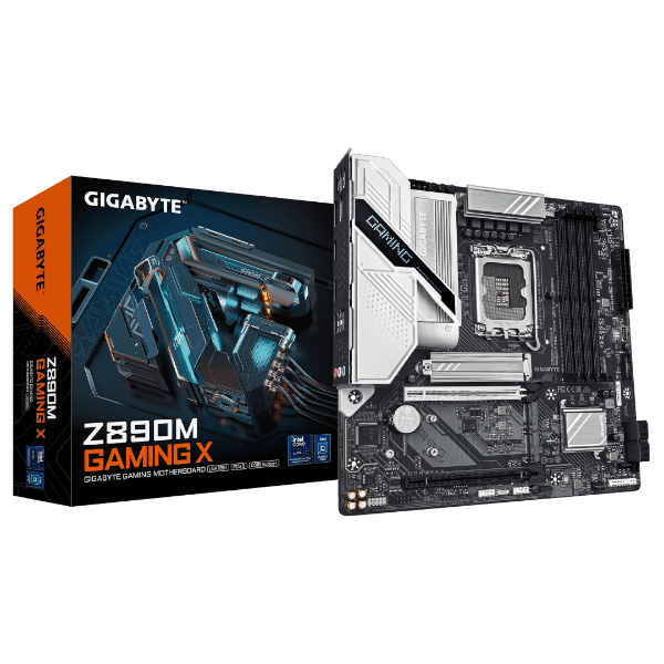 לוח לאינטל דור 15 Gigabyte Z890M GAMING X mATX 2.5GbE LGA1851