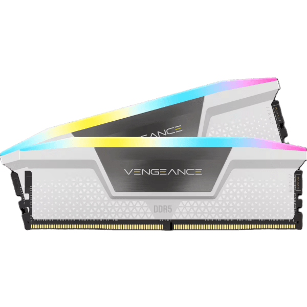 ז.לנייח Corsair Vengeance RGB DDR5 32GB 2X16 6000MHZ C36 White