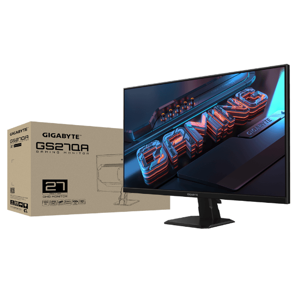 מסך גיימינג Gigabyte GS27QA QHD SS IPS 180Hz 1MS HDR Ready