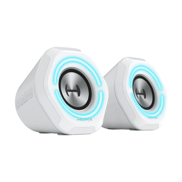 רמקולים Edifier G1000 White BT AUX 10W RGB