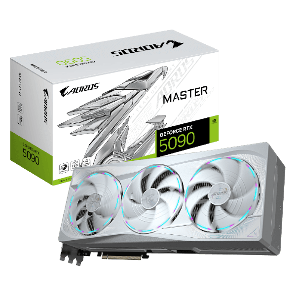 כרטיס מסך AORUS GeForce RTX 5090 MASTER ICE 32G