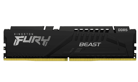 זכרון Kingston Fury Beast DDR5 32GB 2X16 6400MHZ CL32 INTEL XMP
