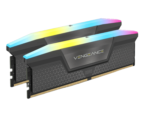 זכרון לנייח Corsair Vengeance RGB 32GB 2X16 DDR5 6000Mhz c38 Expo