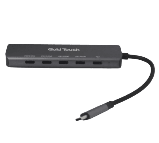 מפצל Gold-Touch USB 3.2 5-in-1 Type-c Hub PD