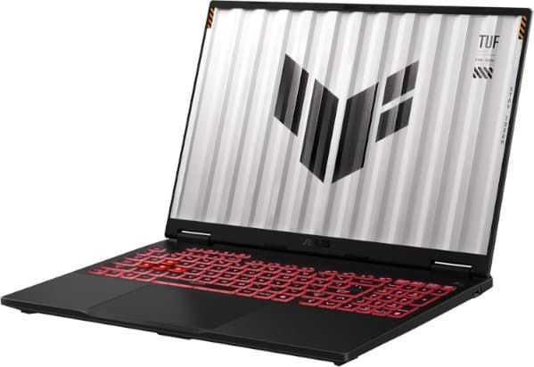 מחשב נייד ASUS TUF GAMING F16 R9-8940HX 32GB 1TB NVME RTX5060 3Y