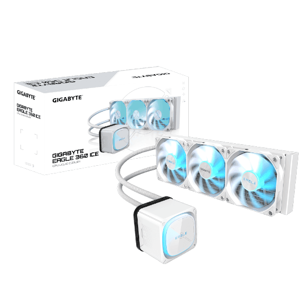 קירור נוזלי למעבד GIGABYTE EAGLE 360 ICE ARGB