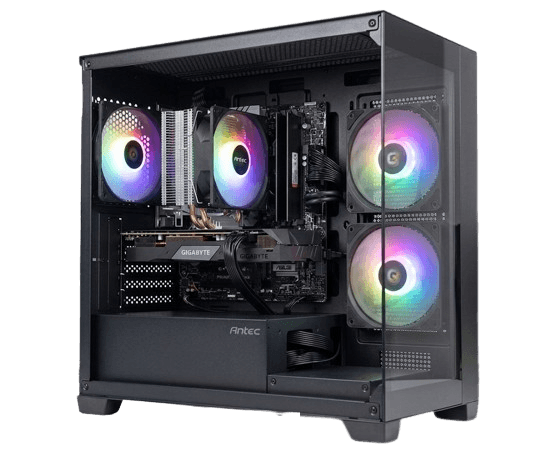 מחשב CX300M ARGB 750W B760M DDR4 I5-14400F 16GB 1TB NVME RTX5060