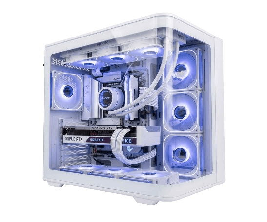 מחשב גימינג ELITE 600 850W X870 A ELITE 9800X3D 32GB 1TB 5060 ICE